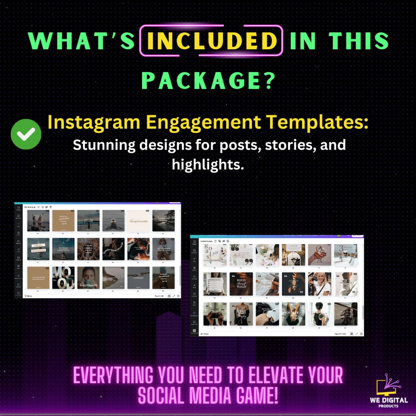 Ultimate Social Media Bundle - 500+ Canva Templates for Instagram, Facebook Ads eBook, Mockups, Paper Newsletters with Master Resell Rights