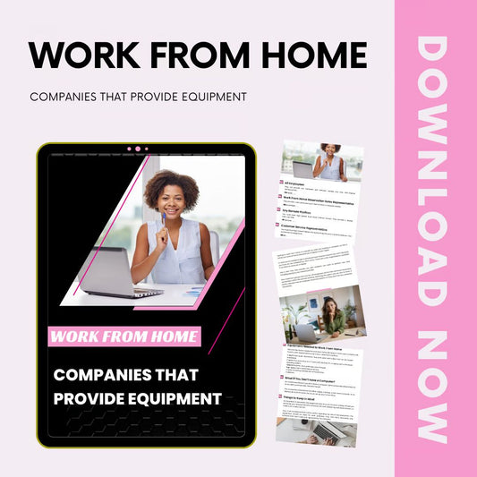 Work from home companies that provide equipment Free Download